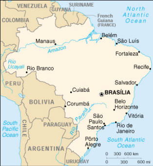 Mappa - Brasile